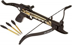 Cobra System Self Cocking Pistol Tactical Crossbow, 80-Pound